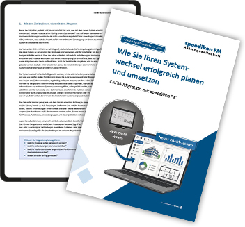 speedikon_CAFM_Migration_Whitepaper_de Tablet mit Whitepaper: CAFM-Migration.